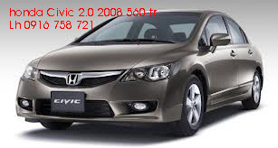 Bán xe Honda CIVIC 2.0 đời 2008,số tự động 560 triệu